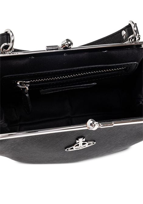 Borsa a mano granny in nero Vivienne Westwood - donna VIVIENNE WESTWOOD | 4B010006WS0021N401